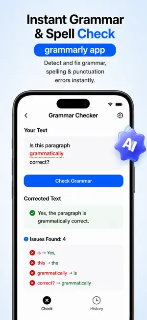 AI Grammar Assistant Checker screenshot 3