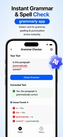 AI Grammar Assistant Checker Screenshot 3 of 10