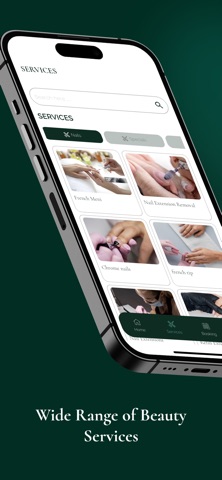 Emerald Beauty User App screenshot