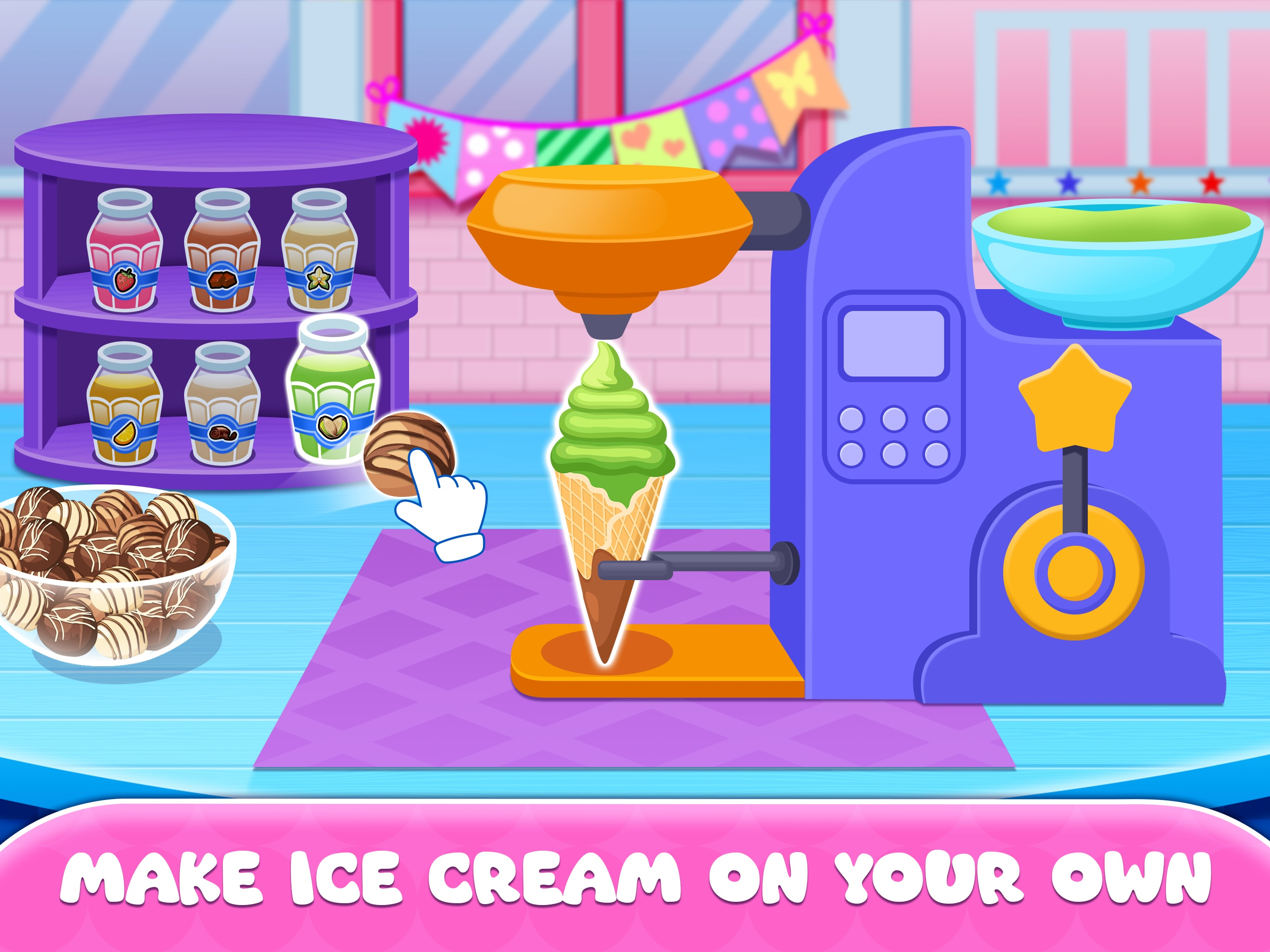Ice Cream Cooking for Kids 2+