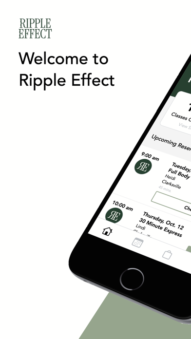 Ripple Effect new iPhone screenshot 1 - Health & Fitness app