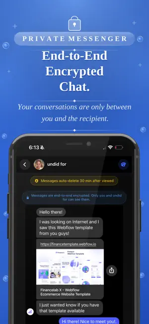 CC Private Messenger screenshot 1