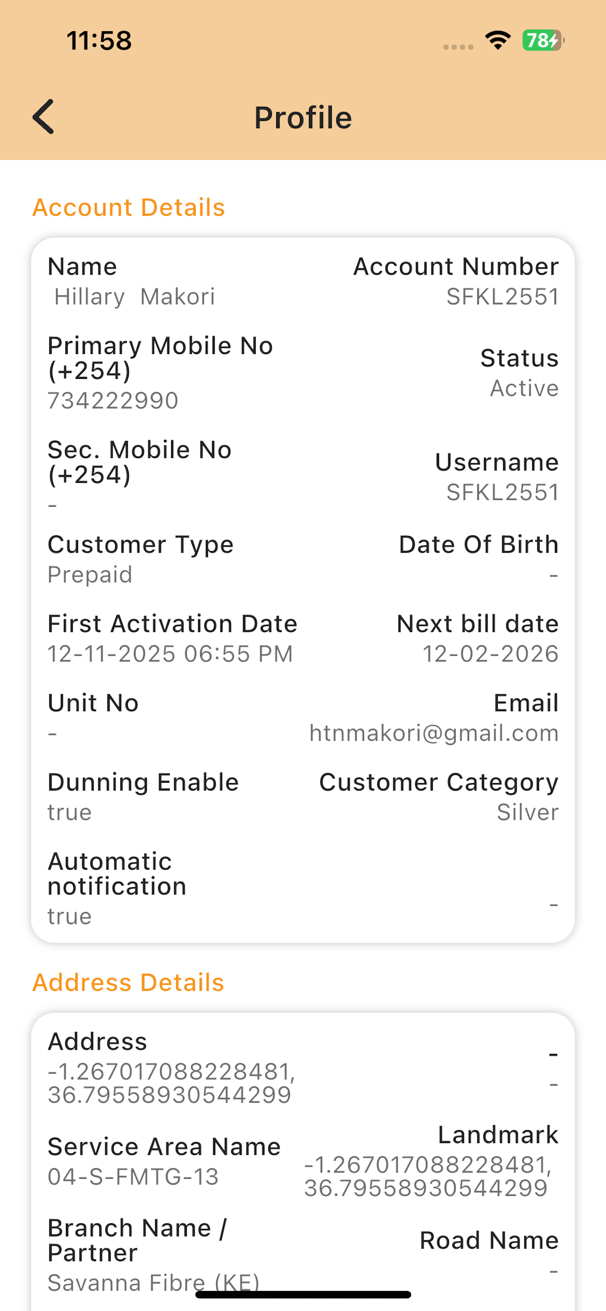 SavBillKe Customer screenshot 3