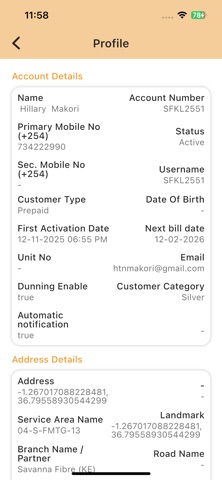 SavBillKe Customer Screenshot 3 of 4