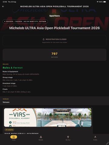 Sporttora iPad screenshot 5