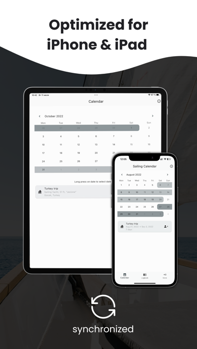 Sailor Planner Screenshot