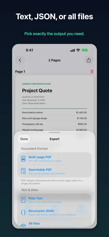 ARC Scanner: Scan to Text screenshot 4 of 4