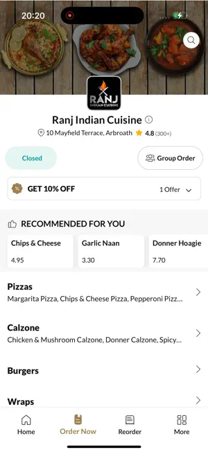 Ranj Indian Cuisine screenshot 2