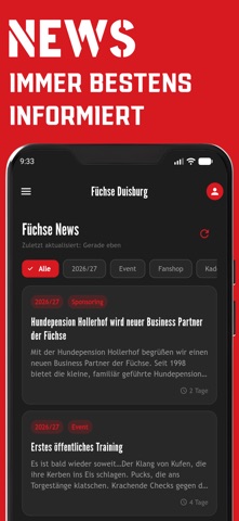 Füchse Duisburg 스크린샷 2