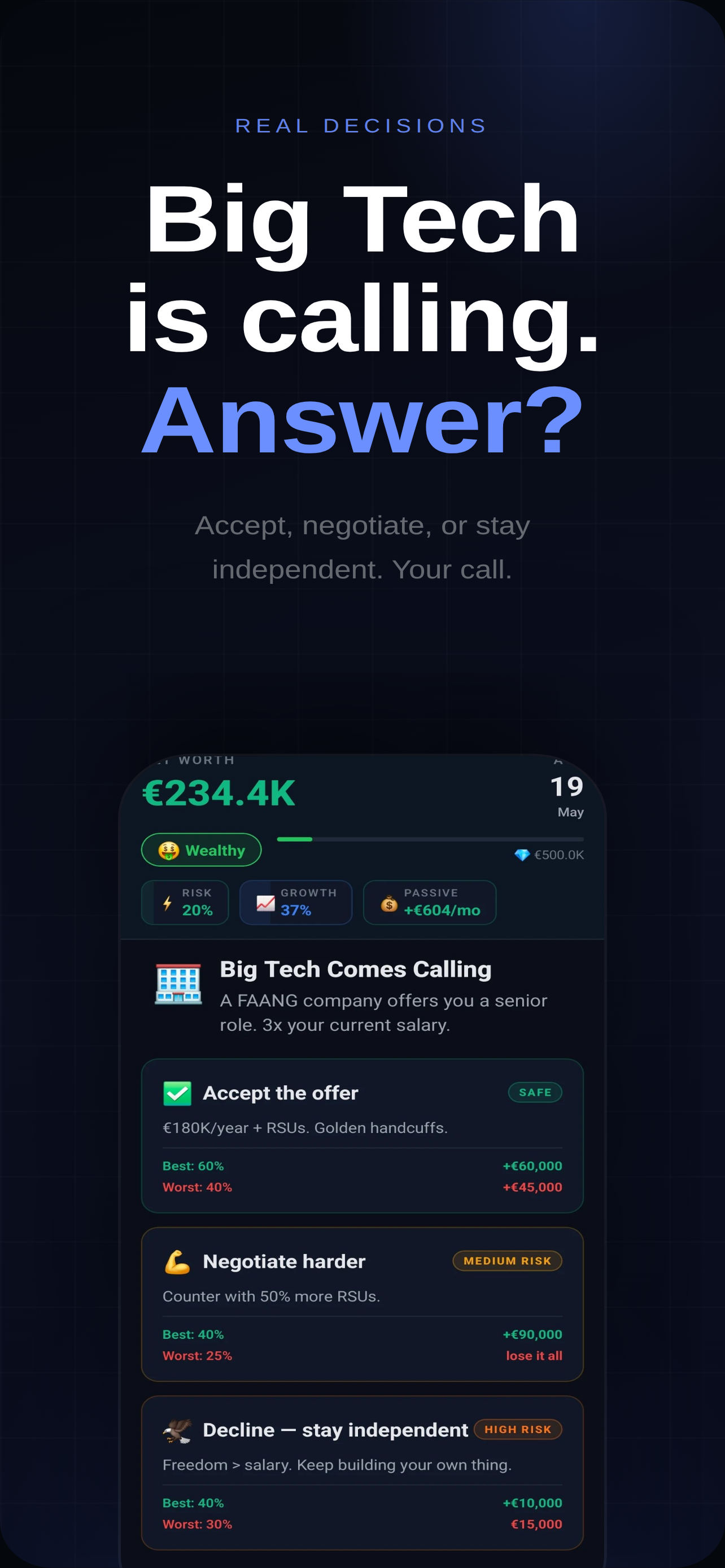 Become a Millionaire Simulator