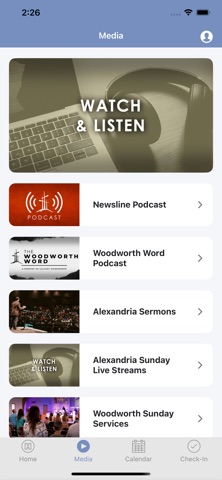 Calvary Church App iPhone screenshot