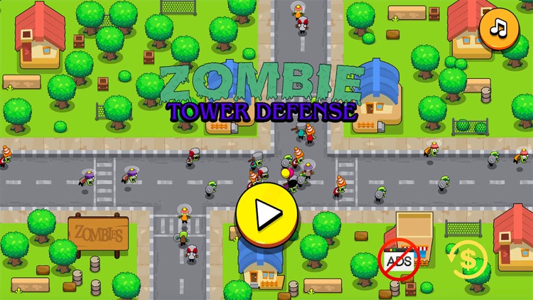 Zombie Tower Defense Game screenshot-3