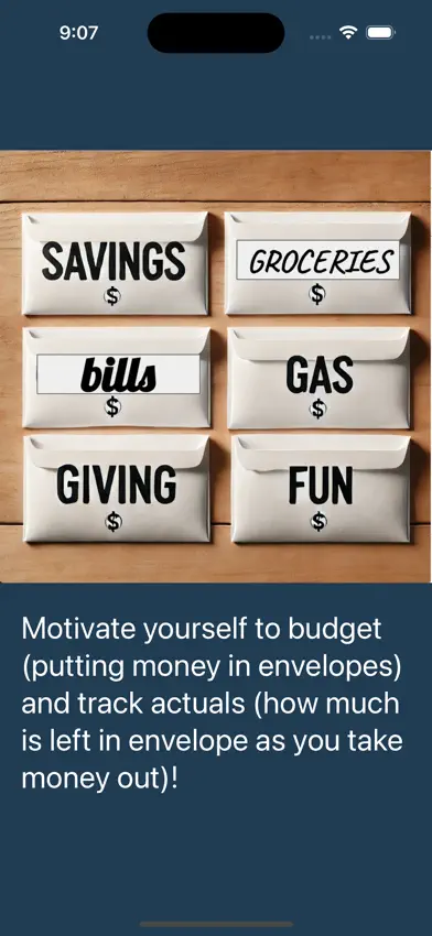 simpleDorisEnvelopeBudget screenshot 2