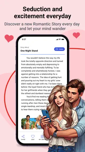 EroTales - Romantic Stories screenshot 1