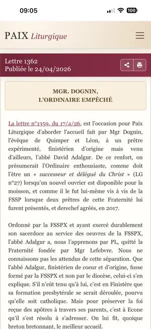 Paix Liturgique screenshot 1