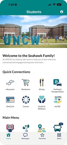 UNCW - Mobile Screenshot 1 of 9