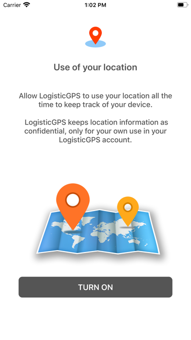 LogisticGPS Tracker Screenshot