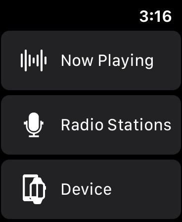 Apple Watch screenshot