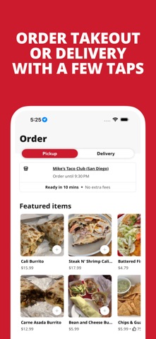 Mike's Taco Club iPhone screenshot