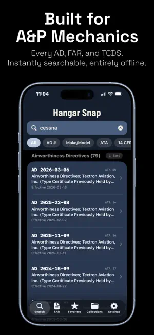 Hangar Snap screenshot 1