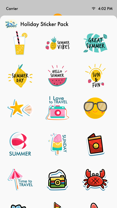 Holiday Stickers Pack! Screenshot