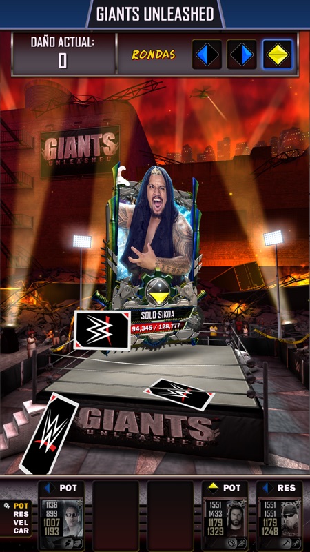 WWE SuperCard: Lucha de cartas screenshot 9