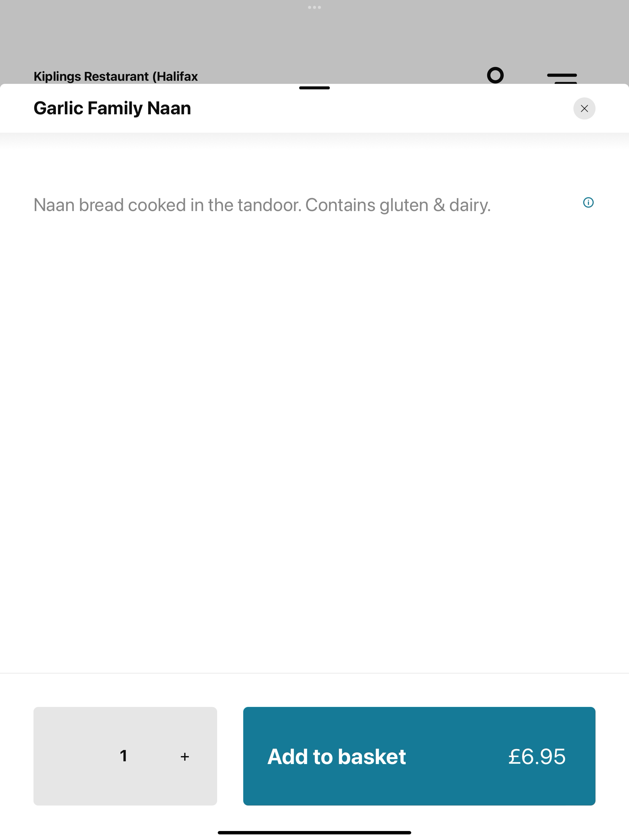 Kiplings Restaurant Halifax screenshot 8