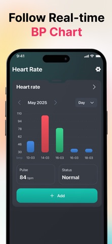 Heart Rate Log - Pulse Rate Screenshot 4 of 6