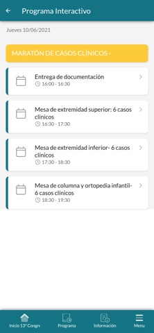 Congreso AEA SEROD screenshot