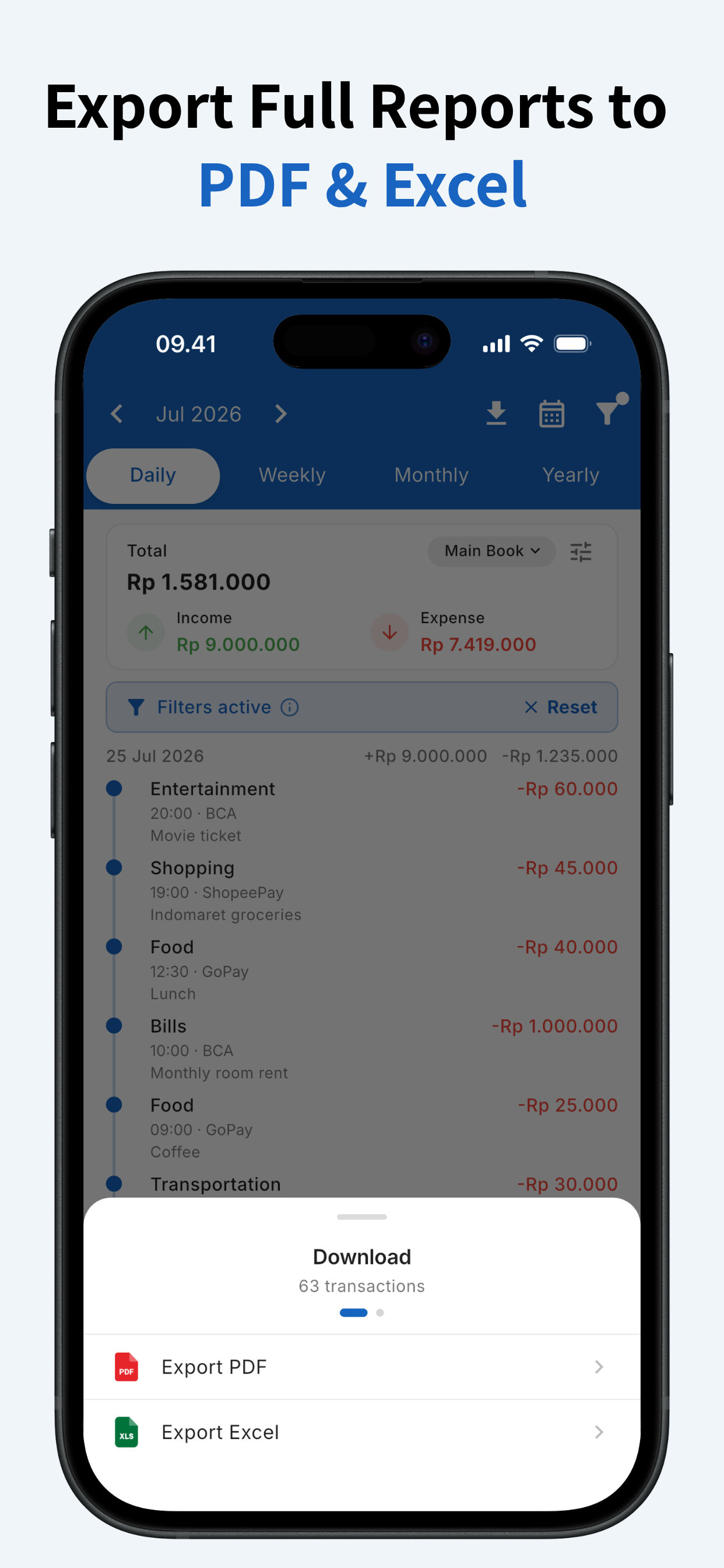 Catatku: Money Manager, Budget screenshot 10