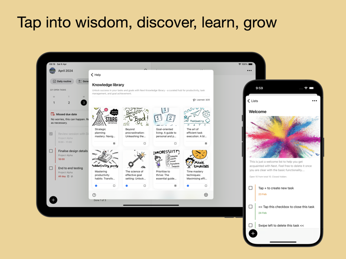 Next - Task management