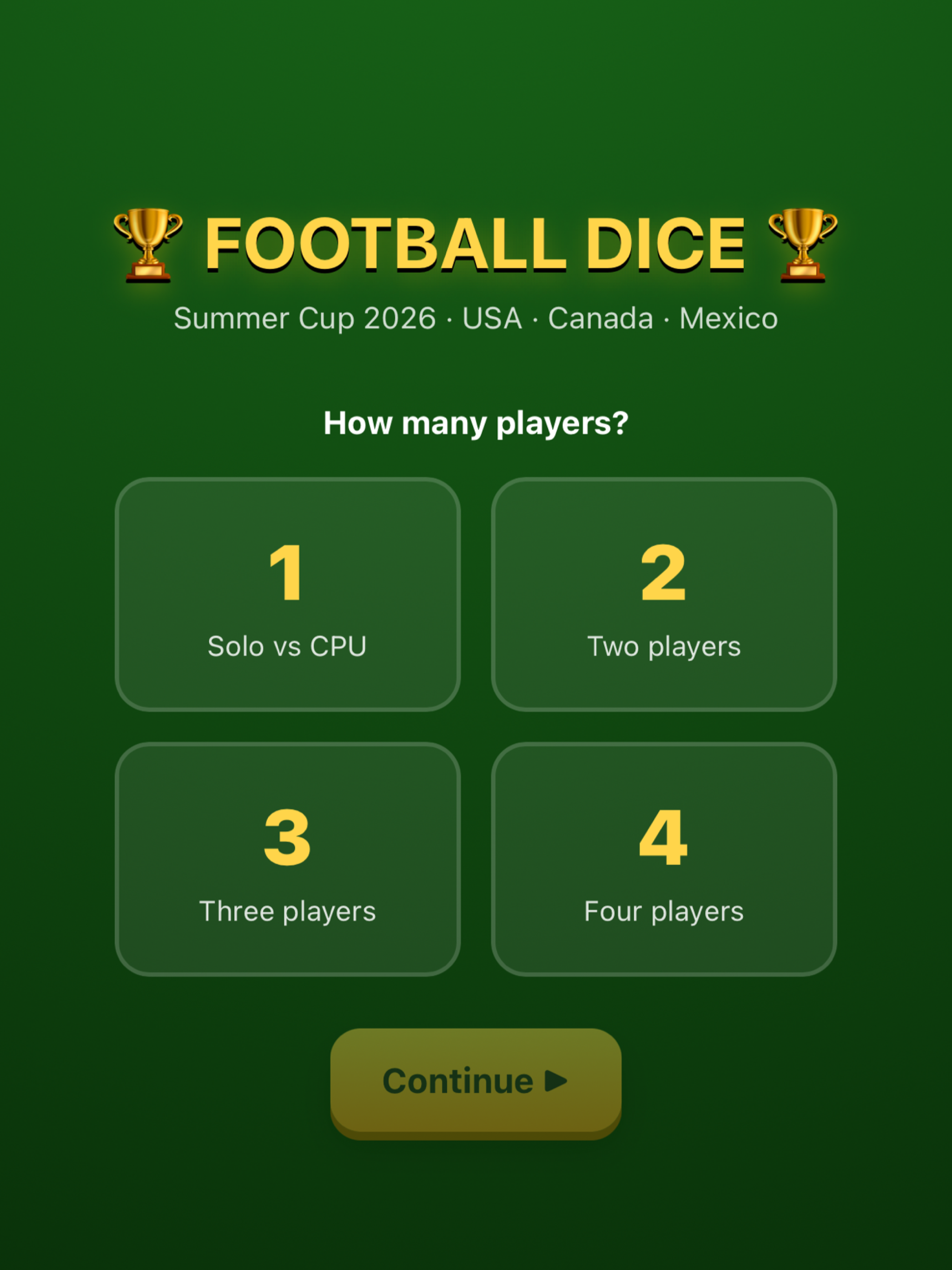 Football Dice