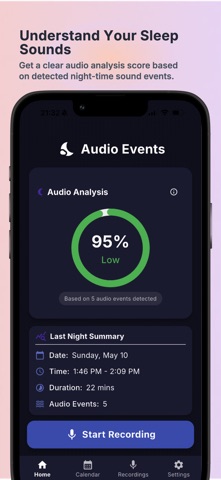 Snore Tracker - Sleep Recorder screenshot