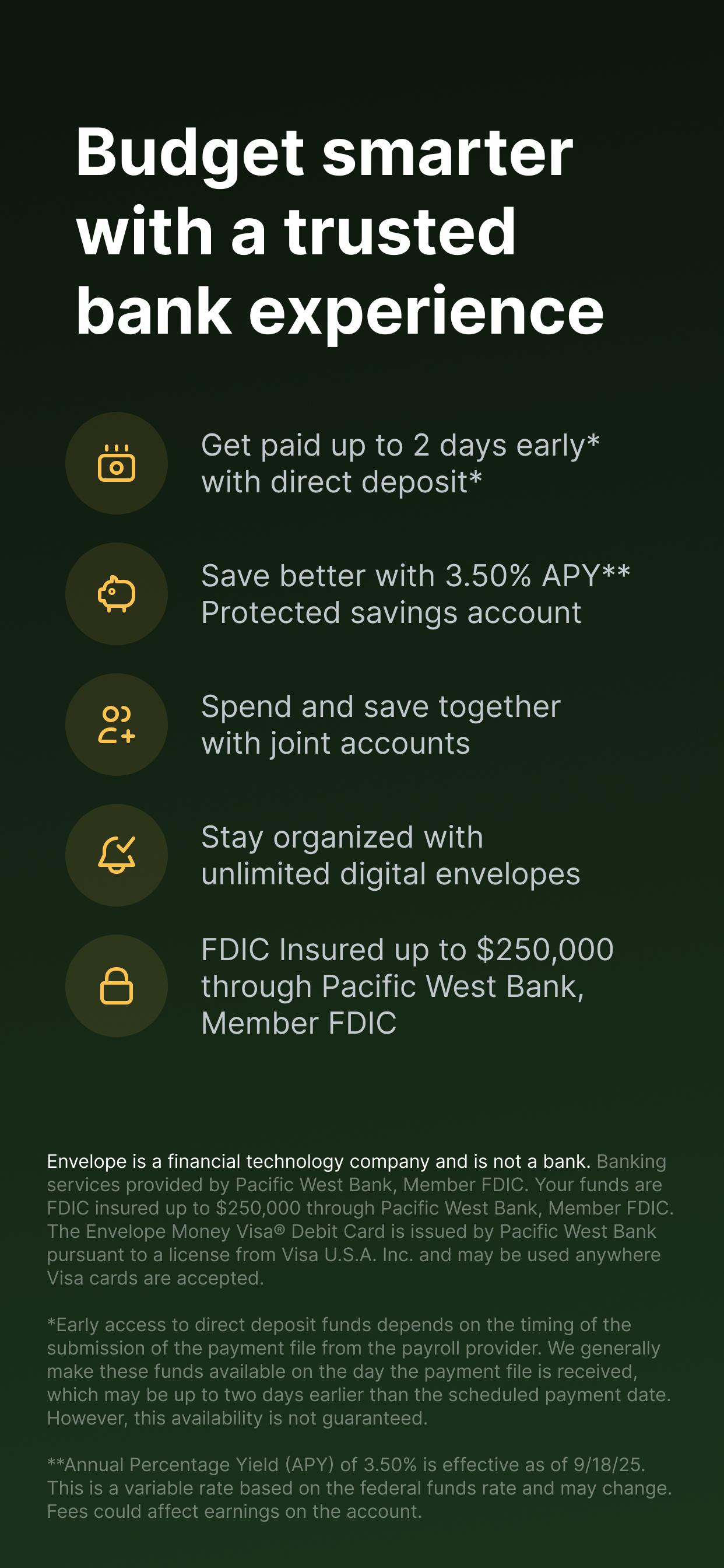 Envelope: Budgeting & Banking