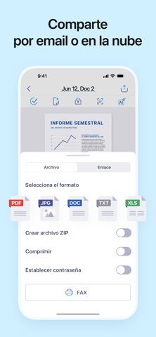 iScanner - Escáner PDF iPhone screenshot 4
