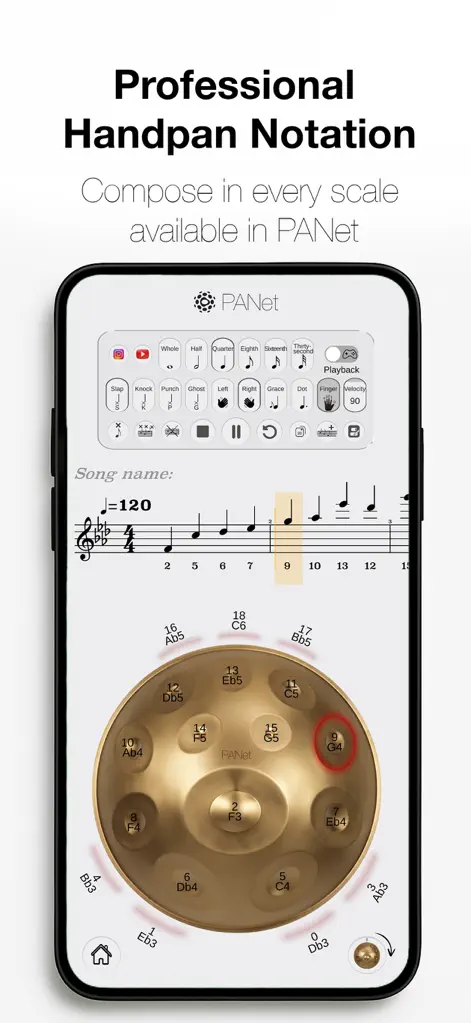 PANet - Handpan App - Music App | MWM