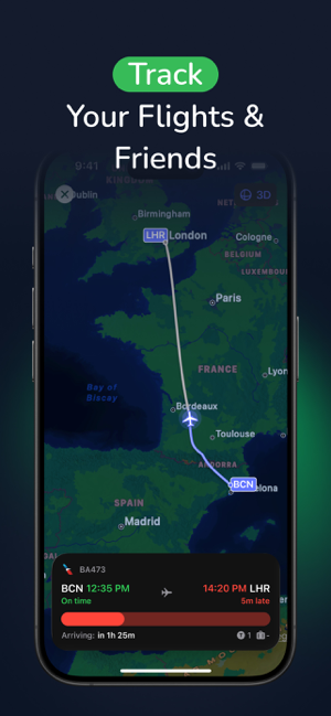 byAir: Live Airplane Tracker Screenshot