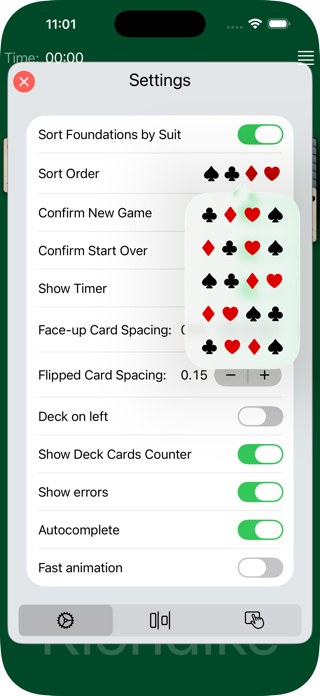 Fein Solitaire Screenshot 5 of 5