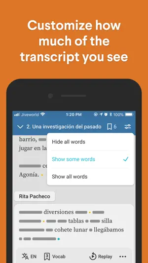 Jiveworld — Language Learning screenshot 3