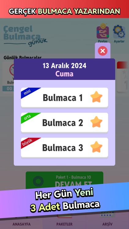 Çengel Bulmaca - Günlük screenshot-6