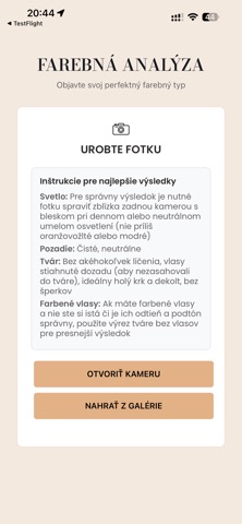 Farebná typológia screenshot