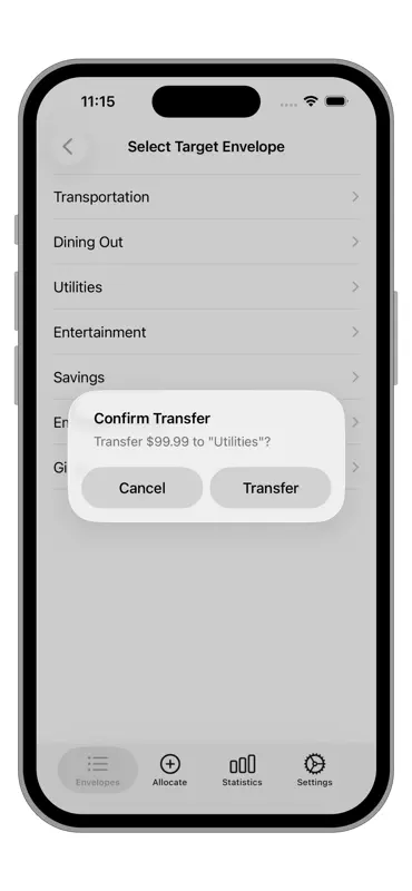 Cash Envelopes-Budget Tracker screenshot 5 of 8
