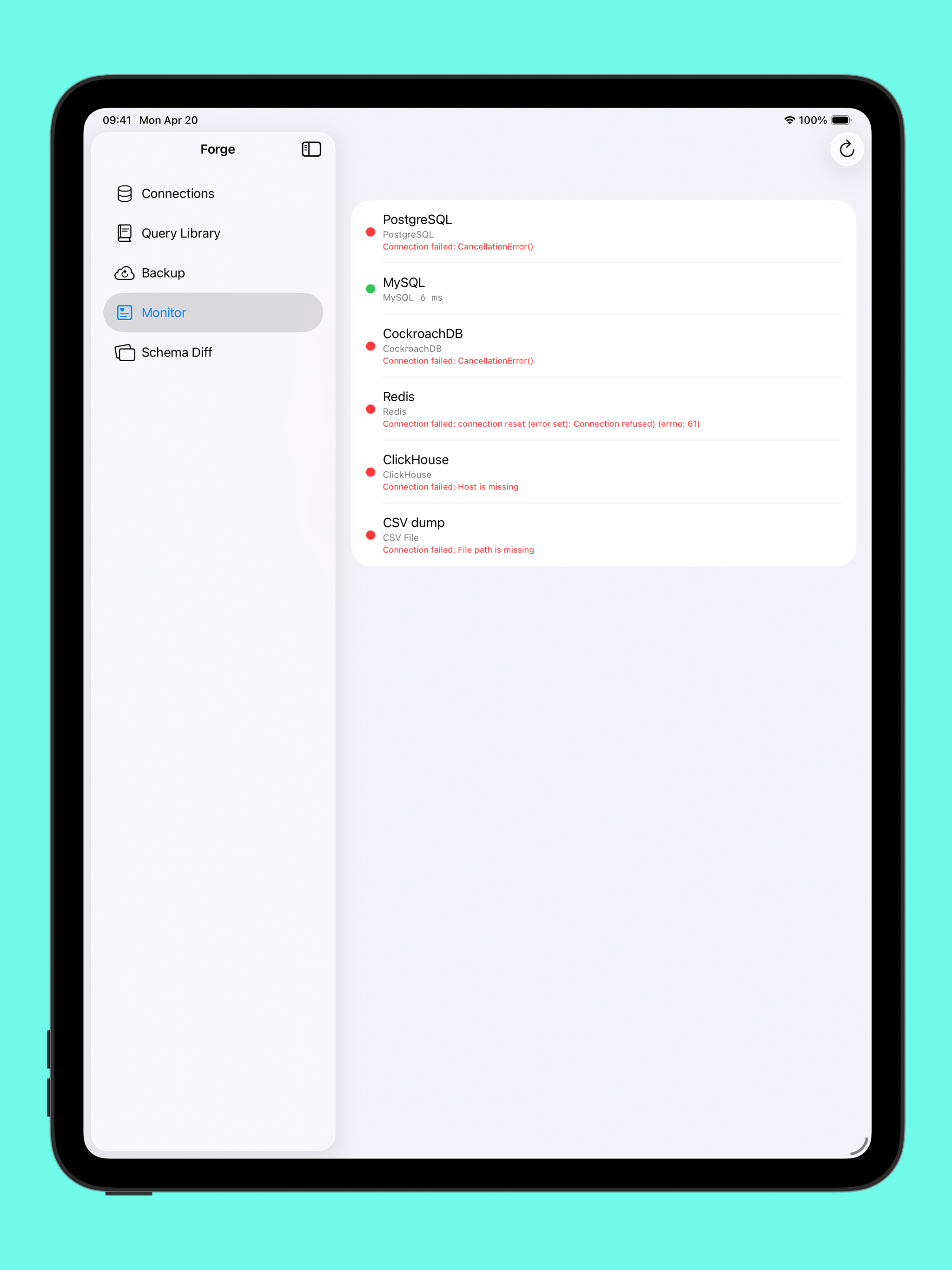 Forge Database Manager