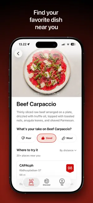 Vota - Restaurant Finder screenshot 3