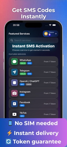 Privy: Virtual Numbers & SMS Screenshot 1 of 5