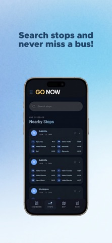 GO NOW - Estonian transport iPhone screenshot
