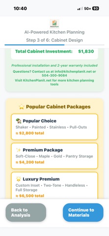 KitchenPlanIt: Kitchen Remodel Screenshot 4 of 10