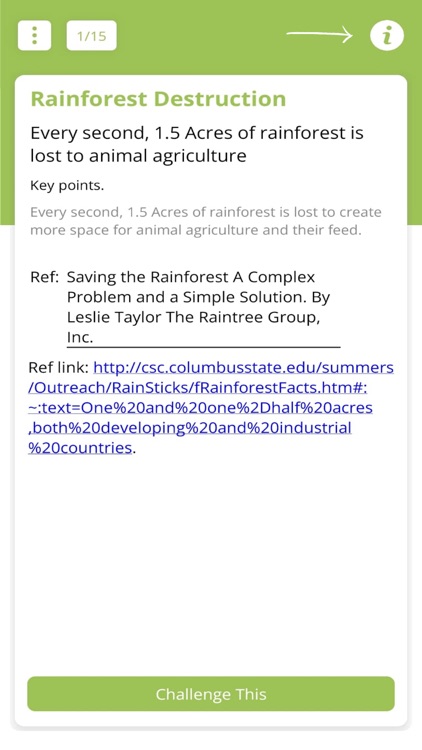 Ecoshe Vegan Flashcard Quiz