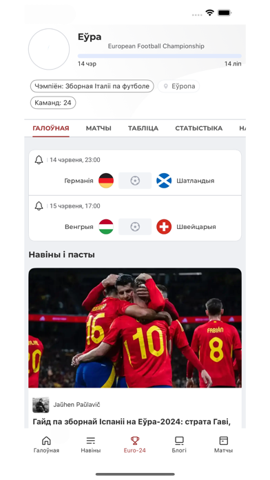 Tribuna.com BY: Спорт Беларусi Screenshot