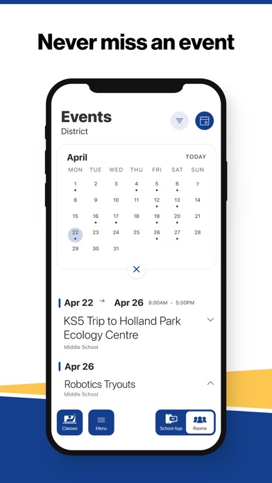Burr Ridge CCSD 180 Screenshot